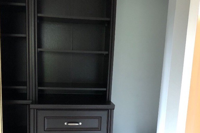 Built-in closet in master - 1730 S El Camino Real