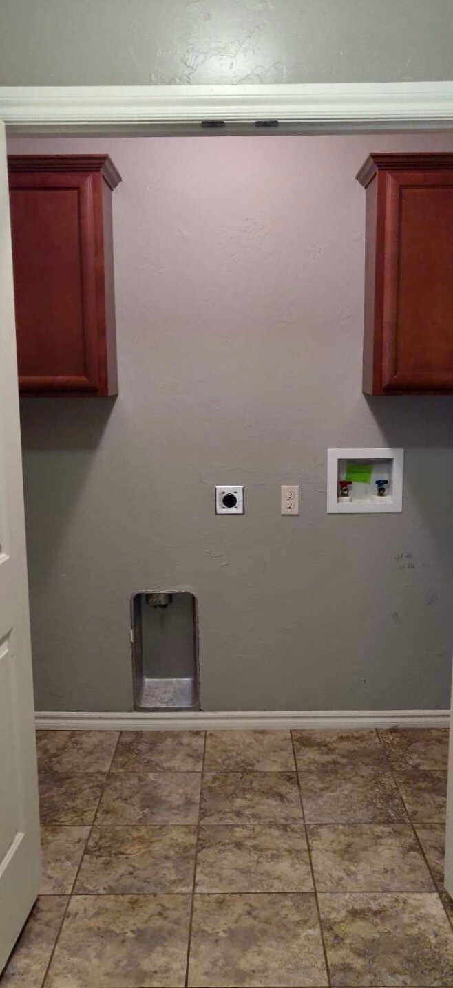 laundry closet - 209 Ashley Dr