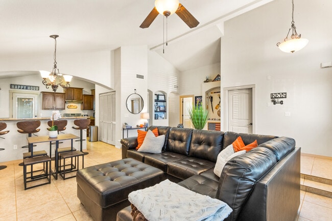 Living Room and Kitchen - 11341 Manuel Moreno Dr