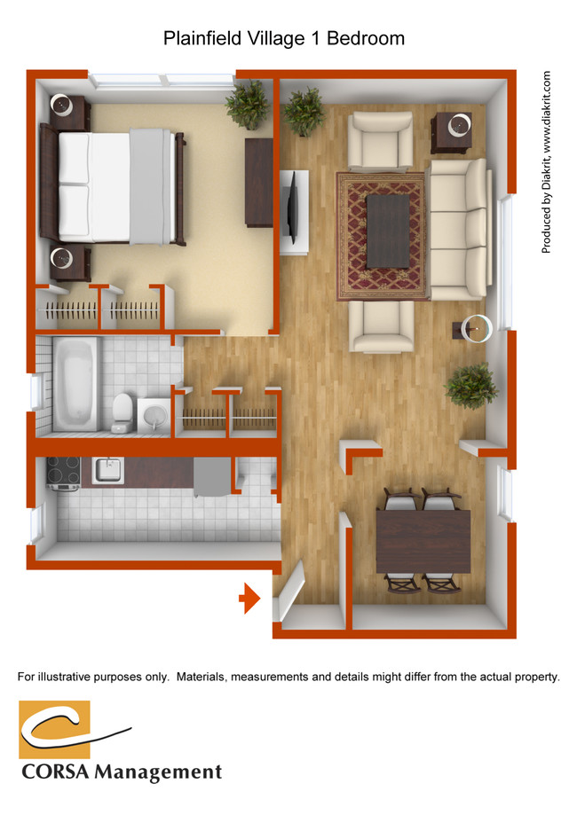 Floorplan - Plainfield Village