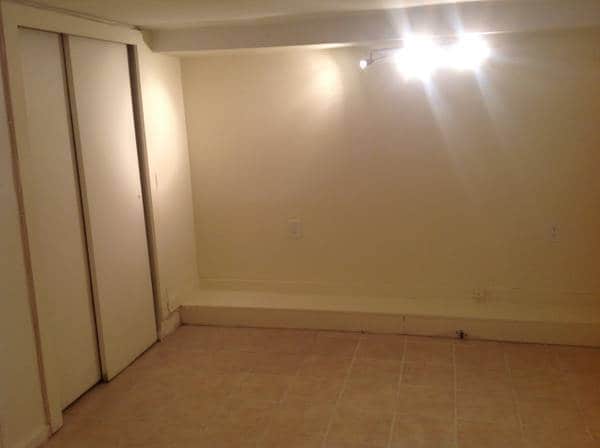 Bedroom-closet on left - 1514 Columbia Rd NW