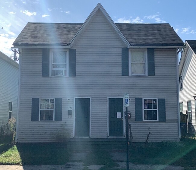 Front of Duplex - 747-749 Bellows Ave