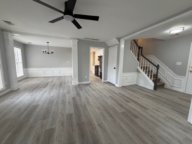 Family and separate dining room - 1005 Wenham Ln
