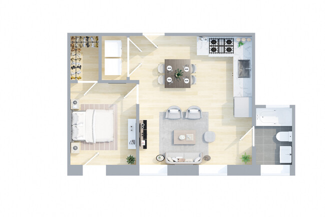 Floorplan - The Arch at Park Place