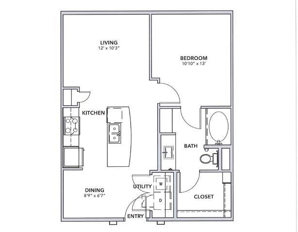 Floorplan - Cypress at Trinity Groves