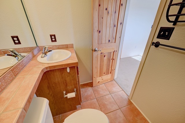 Second bathroom at top of stairs - 2210 Miguel Chavez Rd