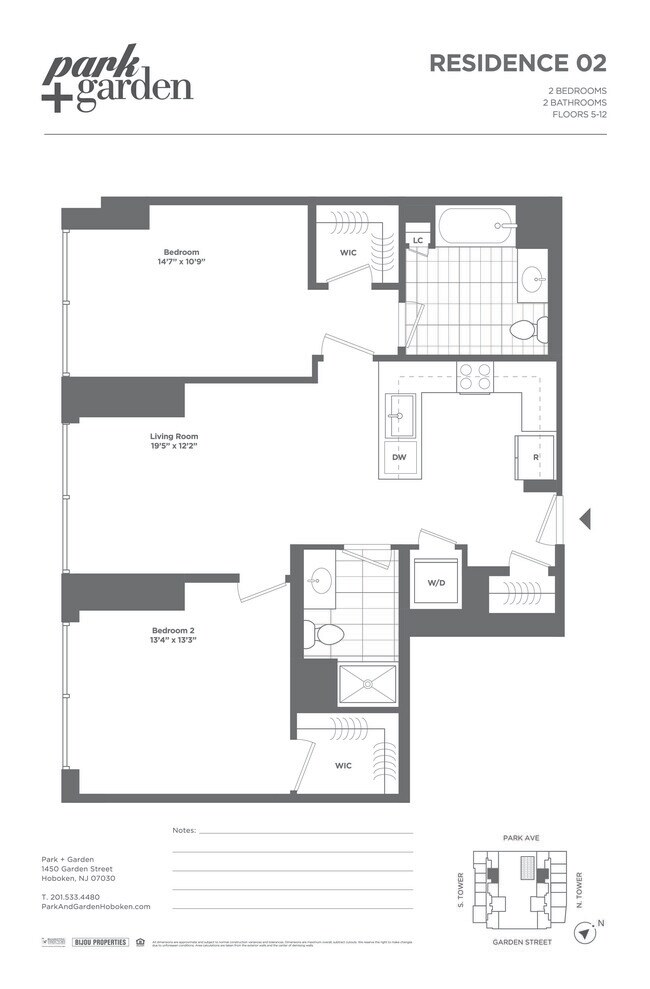 Floorplan - Park + Garden