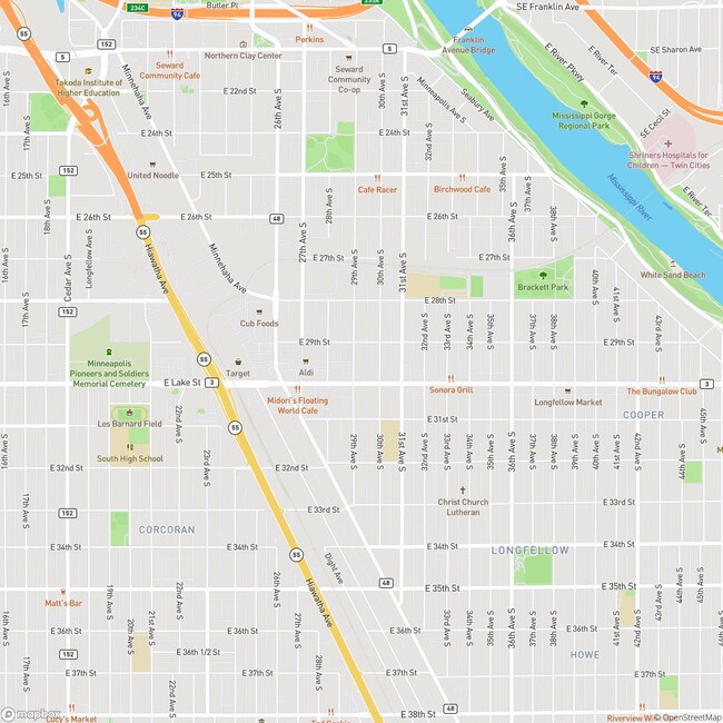 Open Floorplan 1 Bedroom 2921 29th Ave S Minneapolis MN 55406