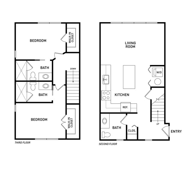 Floorplan - Beech Townhomes