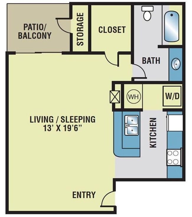 Floorplan - Woodcrest Apartments