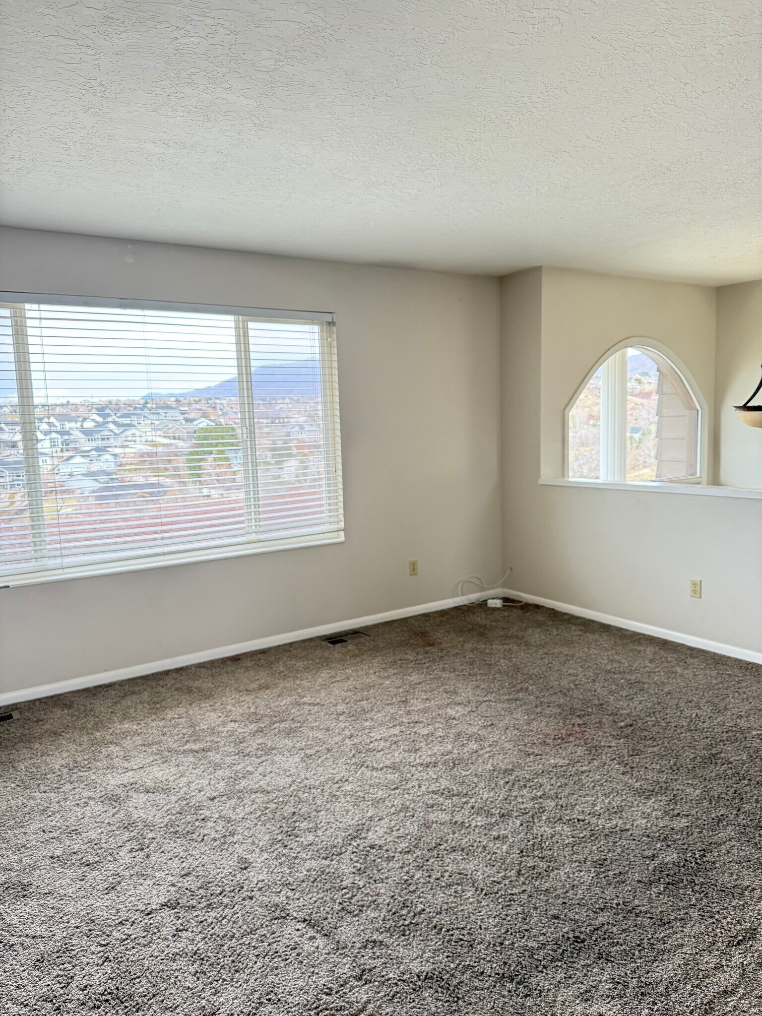 View out living room window - 1398 Heather Dr