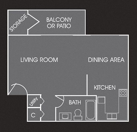 Floorplan - Pickwick Farms Apartments