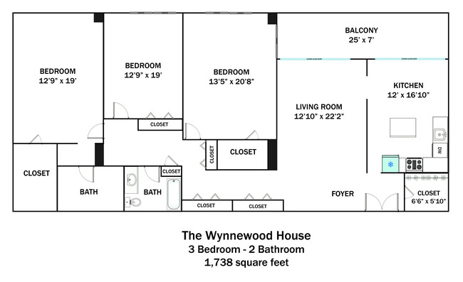 Wynnewood_3Bd2Ba_1738sqft - Wynnewood House