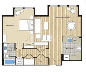 1BR/1BA - Cortland Alexandria