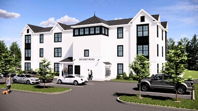 Front of Building - East Road Apartments