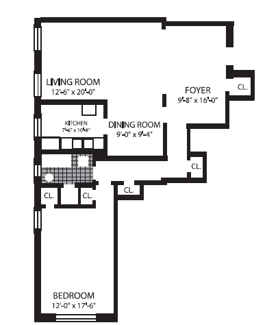 1BR/1BA - The Hyde Park