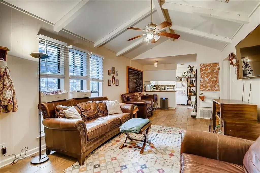 Unit B Living Room 1 - 8007 Brockman St