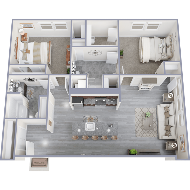 Floorplan - The L Apartments