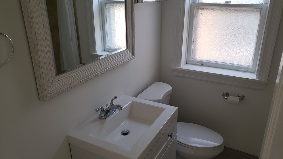 Bathroom remodeled - 7918 Karlov Ave