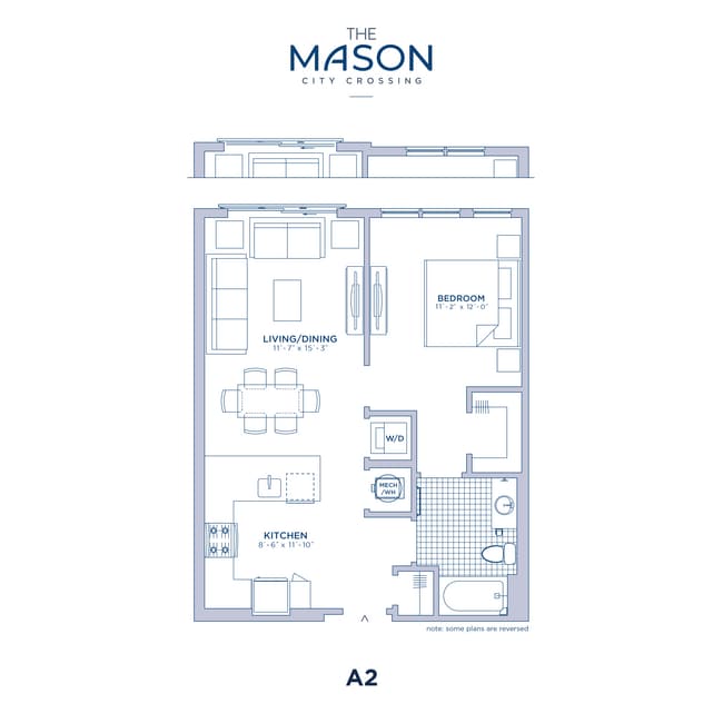 Floorplan - The Mason at City Crossing
