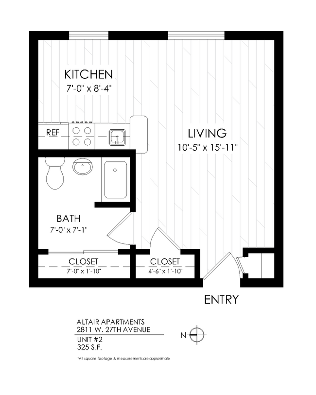 Floorplan - Altair Apartments