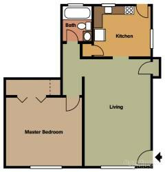 2 BR/1 BA - Dwell at 1794 Apartments