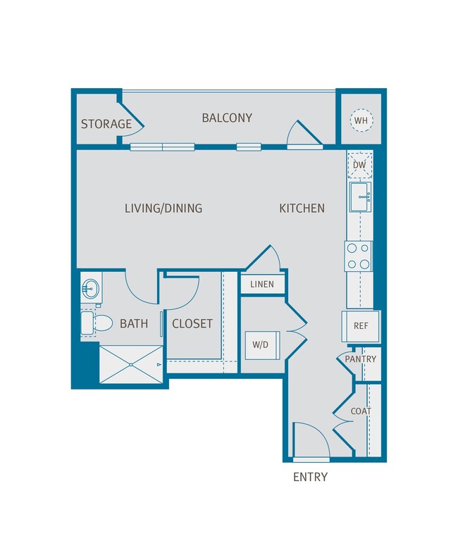 Floorplan - 4400 Syracuse