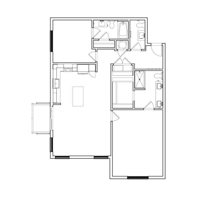 FloorPlan-UNITC2_noLabel - The Wade