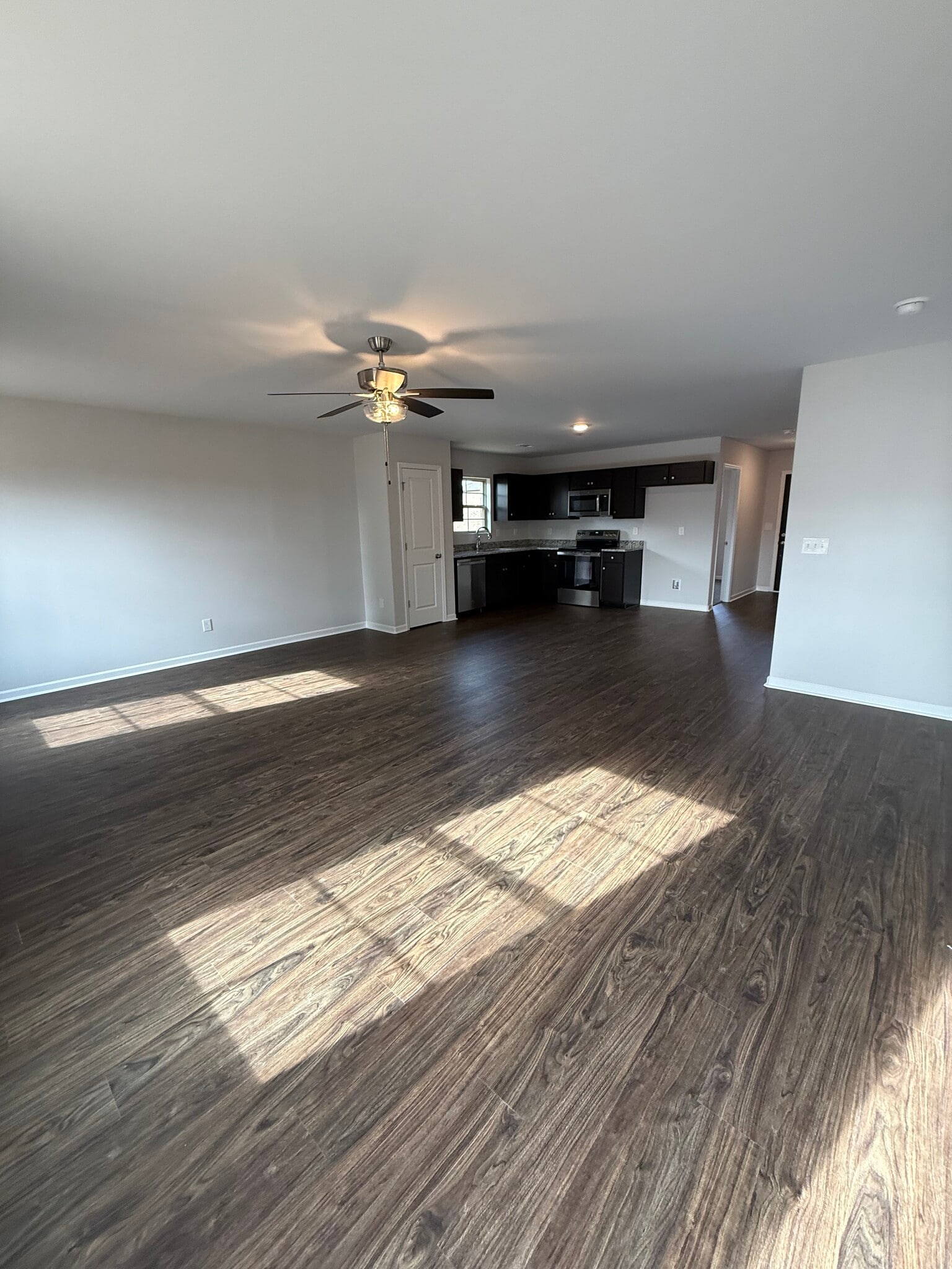 View from back patio door - 132 Stratman Dr