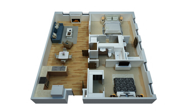 Floorplan - Larson Square Lofts