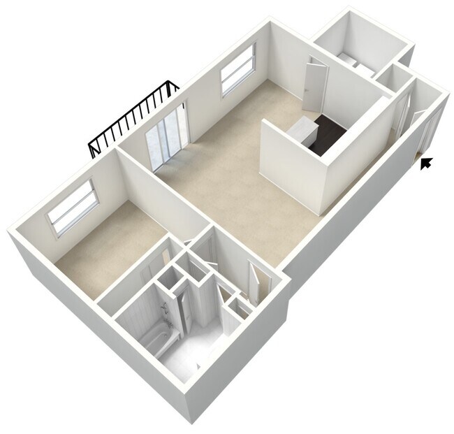 Rollingwood -1B1B - 1000 sqft - Holly 3D.jpg - Rollingwood