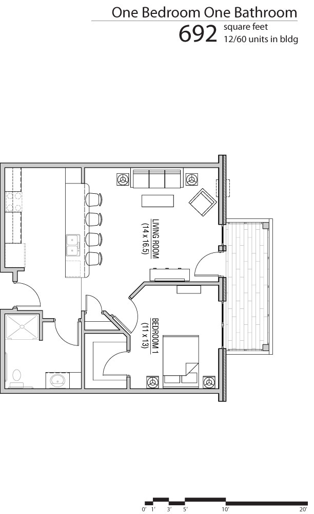 Unit Plan 1.1 Back - Hide House Lofts Bayview