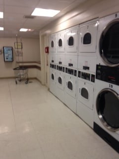 Laundry in the same building - 77 Pond Ave