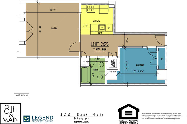 Floorplan - 8th and Main