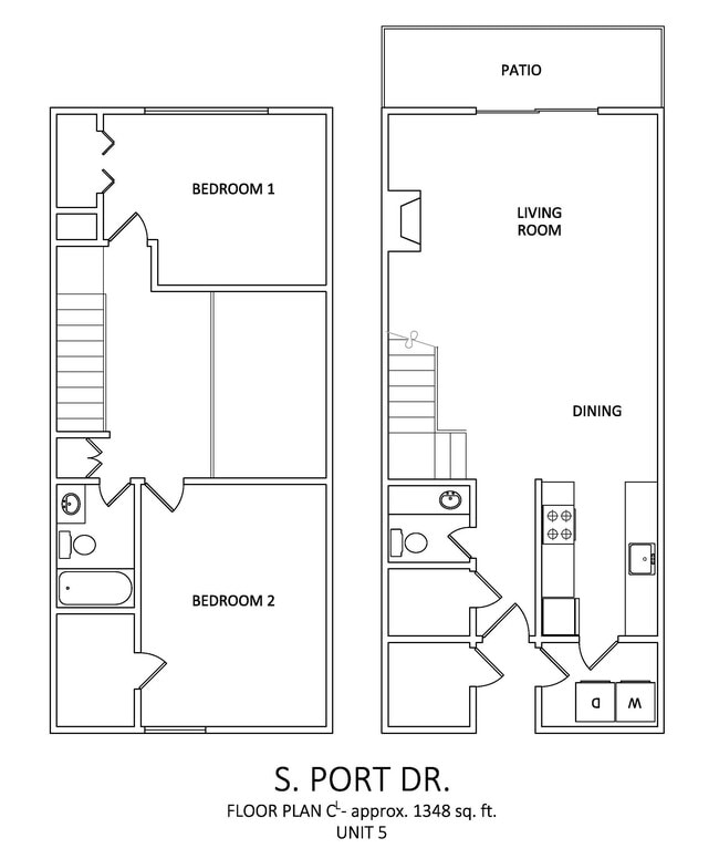 2x1 1348 sq ft - B2 - Rosemont Terrace