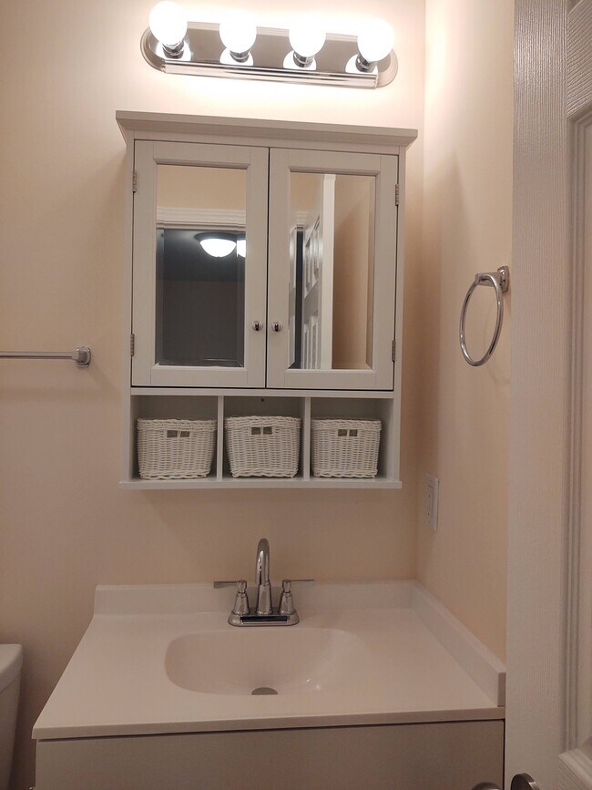 Bathroom in front bedroom - 230 E Meadowlake Pky