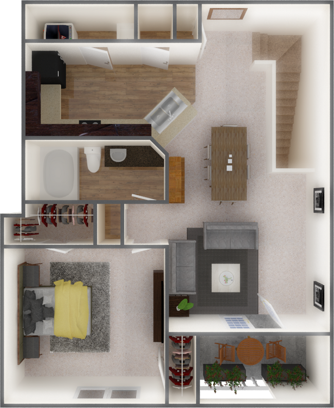 1 Bed/1 Bath - Waterstone