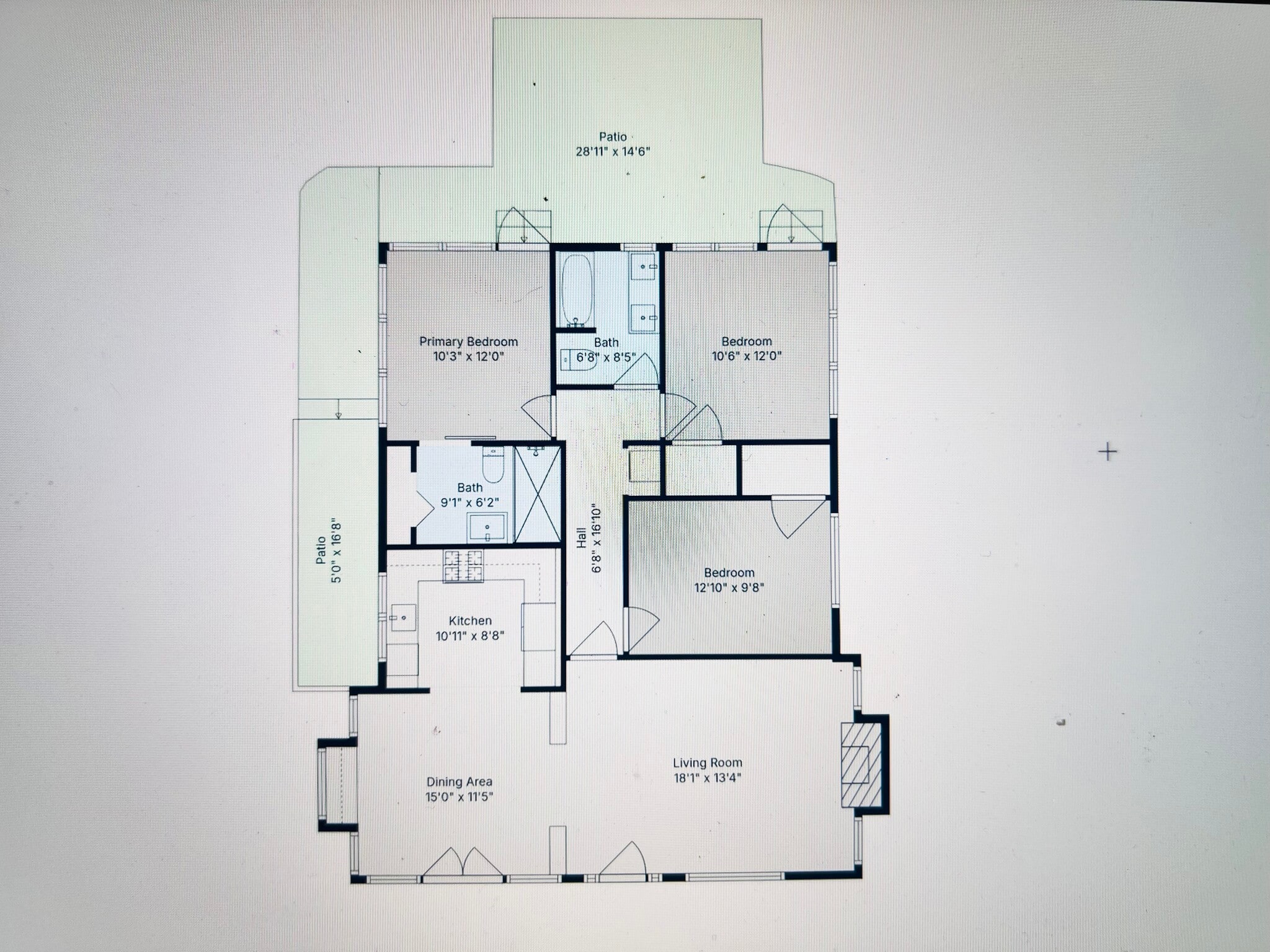 Floorplan - 1826 Lincoln Ave