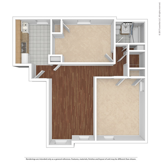 Floorplan - Park Raven Apartments