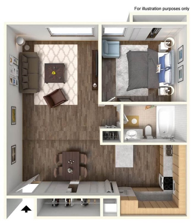 Floorplan - Glenbrook Apartments