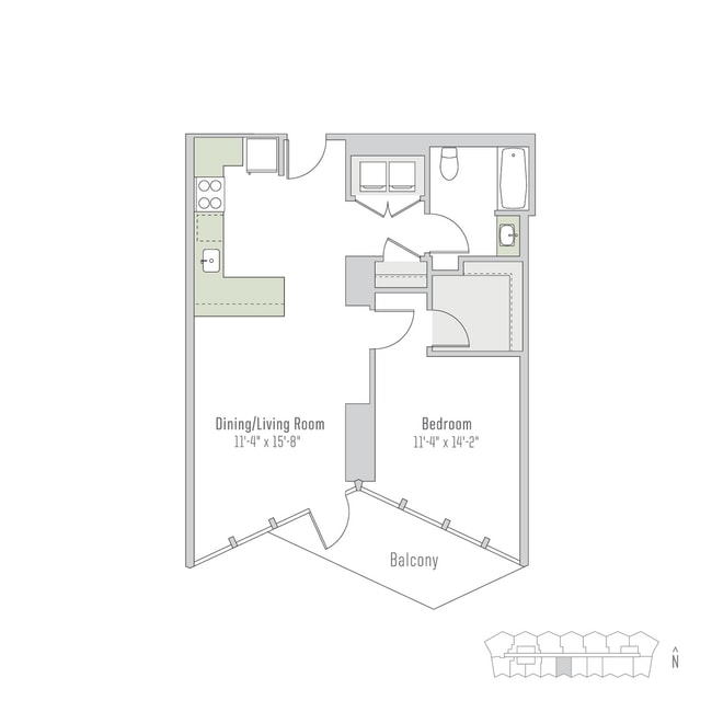 Floorplan - City Hyde Park