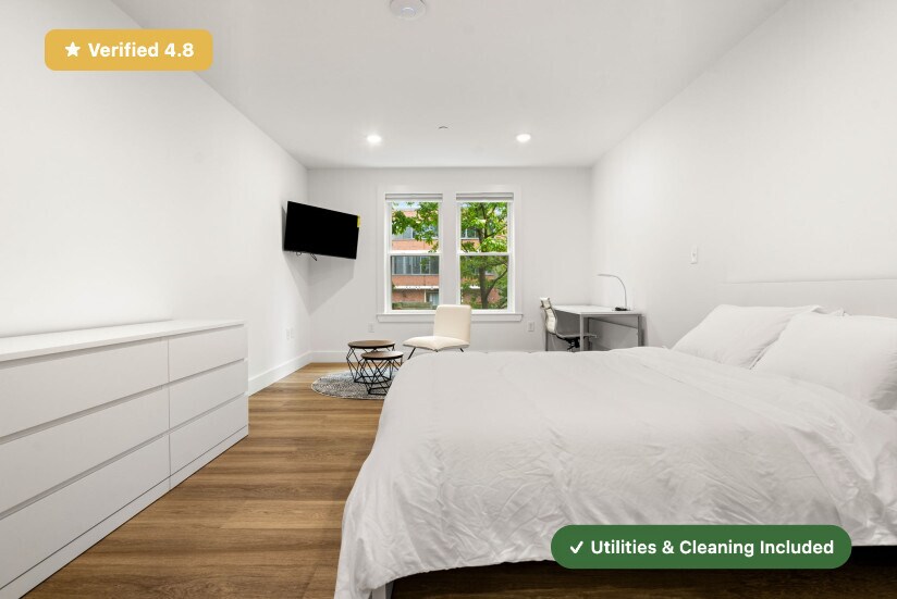 Building Photo - New RoostUp Furnished Private Bedroom with Ensuite Bath in the Mission Hill Neighborhood of Boston!