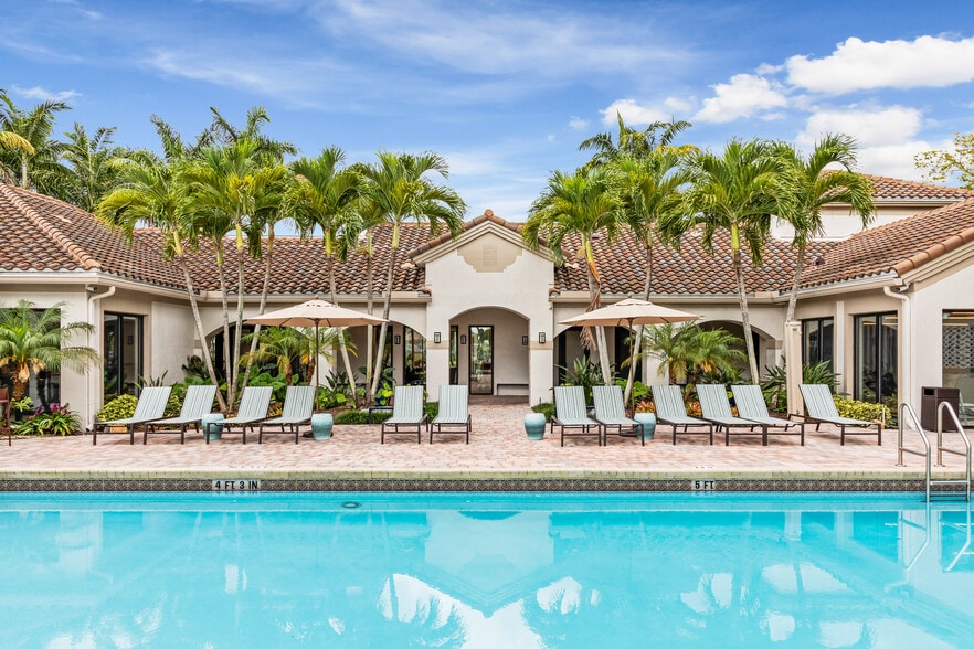 Soak up the sunshine by the sparkling pool - West Boynton