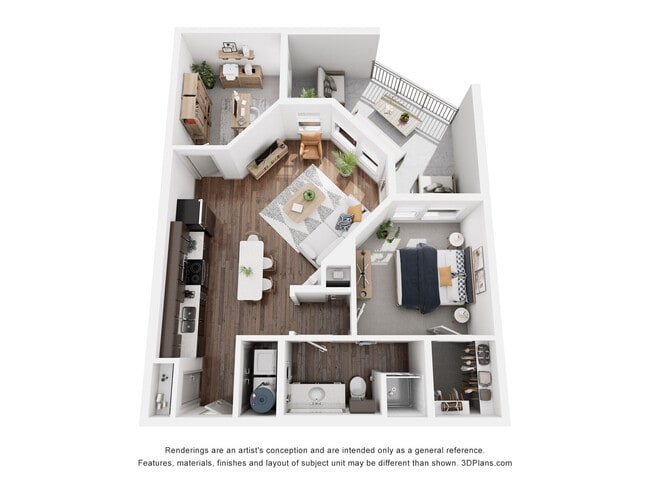 Floorplan - 7East