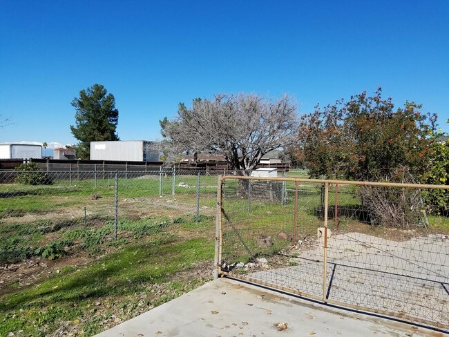 back yard gated - 33634 Colorado St