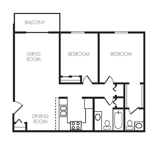 Floorplan - Servite Village Apartments