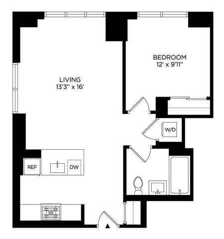 Floorplan - Lincoln at Bankside