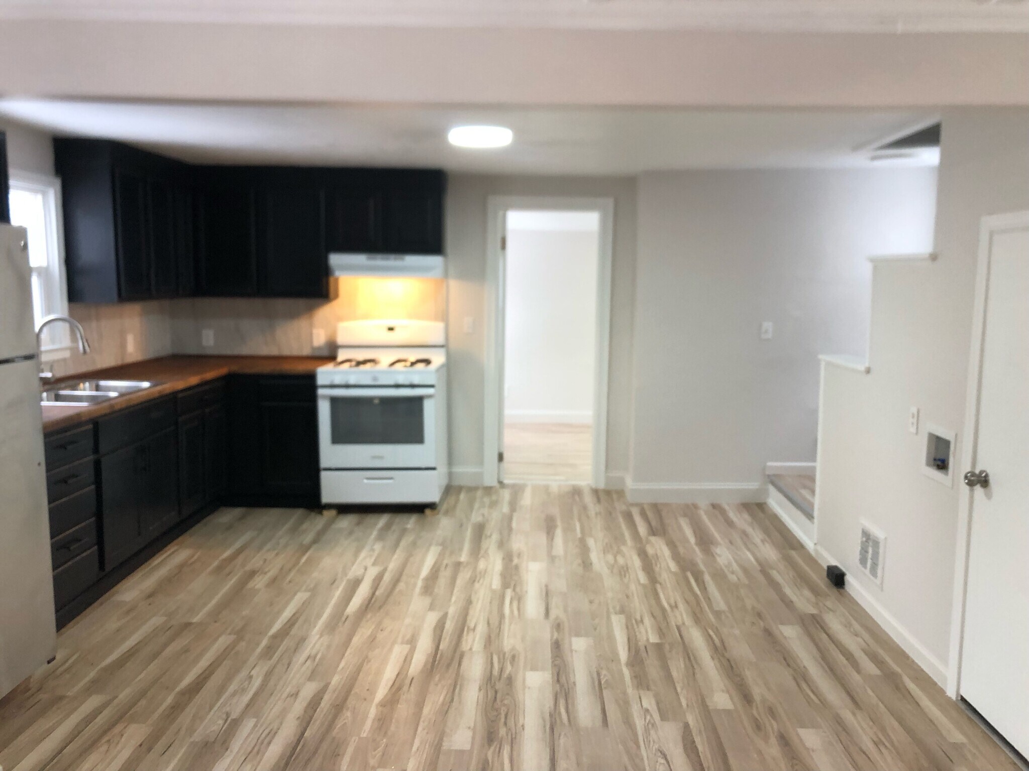 kitchen to bedroom 3 - 160 W 6th St