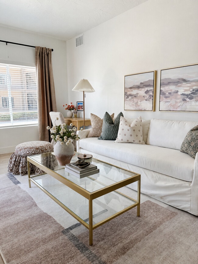 Living Room 2 Bedroom - Millcreek Residences