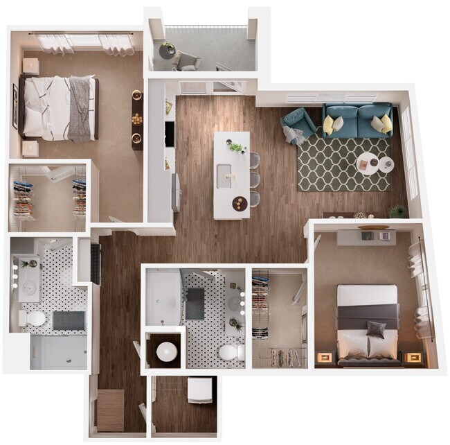 Floorplan - The Crown of Queen City